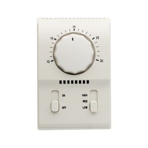 Mechanical Style Programmable Fan Coil Thermostat Temperature Controller 128*84