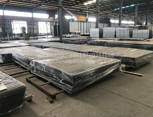 Galvanized Welded Mesh Security Fence , 358 Anti Climb Mesh Panels 3
