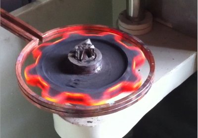 induction heating, gear hardening