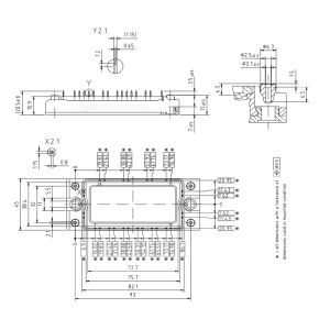 ECPACK 2a Custom Insulated Gate Bipolar Transistor Module For Power Distribution