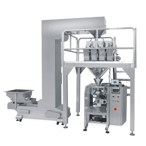 W720 Automatic Granular Food Vertical Form Fill Seal Machine Food Processing