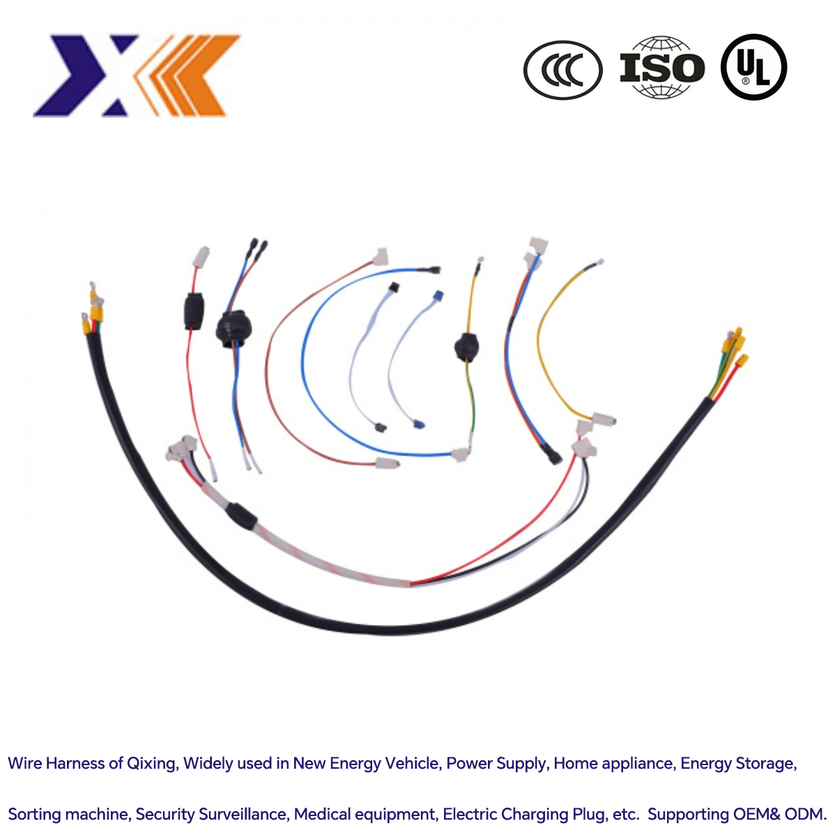 Sorting Machine Signal Coaxial Cable Harness with Customized Voltage and Customization