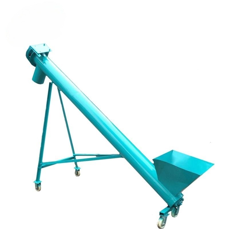 OEM Custom Small Screw Auger Feeder Conveyor for Grain Powder with Hopper