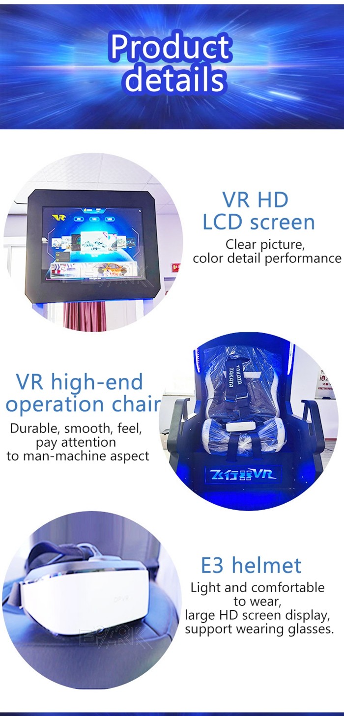 Single 360 VR Aircraft Simulator Virtual Reality Amusement
