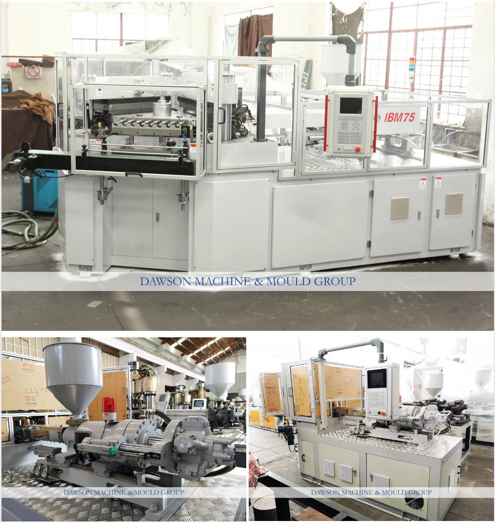 Automatic PP PC Plastic Eye Drop Bottle Injection Blow Molding Machine Line