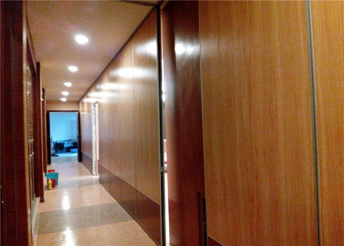 Soundproof Folding Acoustic Movable Partition Walls Panels to Meeting Room
