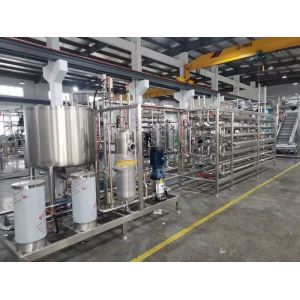 5T/H SUS304 Tubular Uht Sterilizing Machine For Apple Juice
