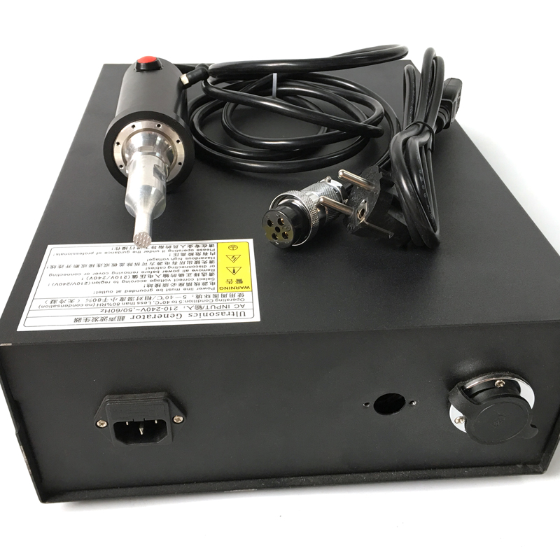 28khz/35khz ultrasonic spot welding gun for jewellery on garment