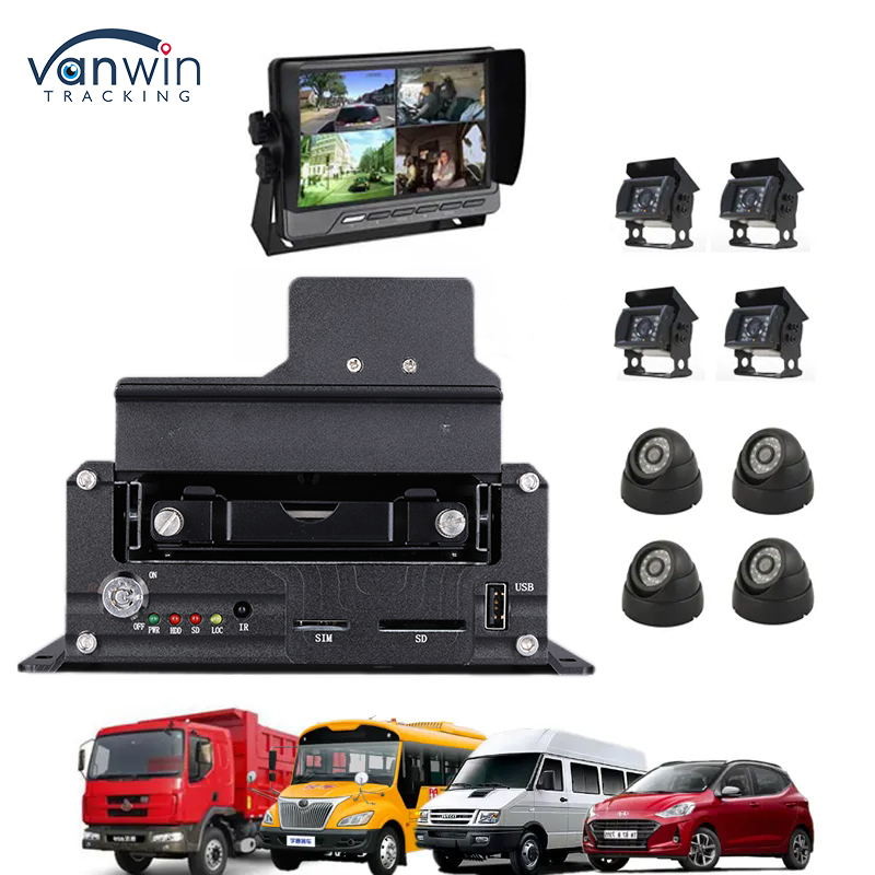 1080N Car Black Box With 256GB Expansion H.264 Hi3520DV300 Processor Mobile DVR