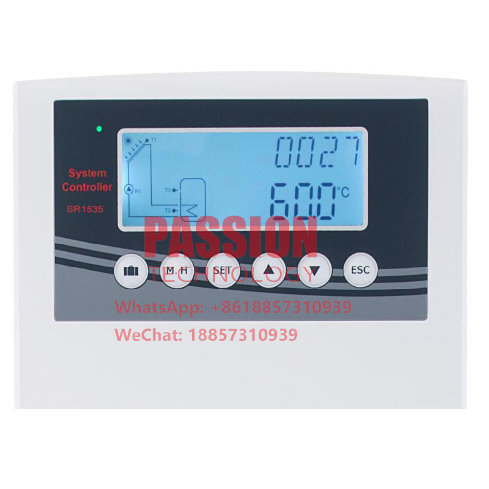 SR1535 Controller For Separated Pressurized Solar Water Heaters Control System