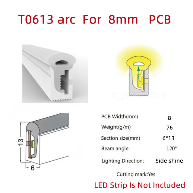 DC 12V Red LED Neon Flex with 50000 Working Lifetime and Hanging Mounting Installation