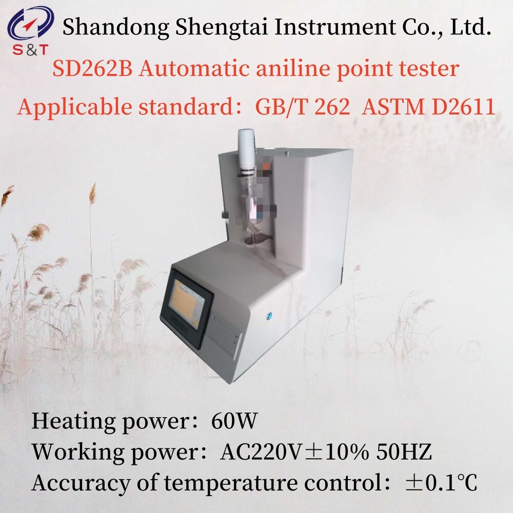 Heating Power 60w Diesel Engine Laboratory Automatic Aniline Point Tester Storage Records 200