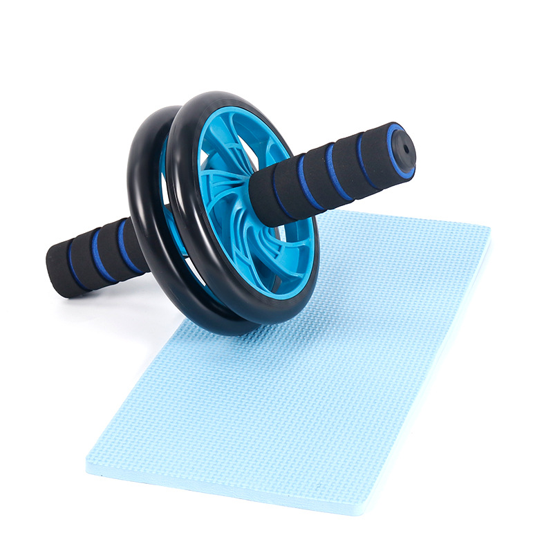 ZHIHUI ODM Super Mute Double Abdomen In Wheel For Belly Fat ROSH Sponge Pad