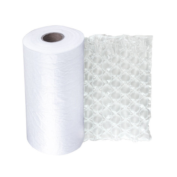 Transparent PE Air Cushion Film Roll , 40cmx32cmx300m Bubble Pillow Packaging