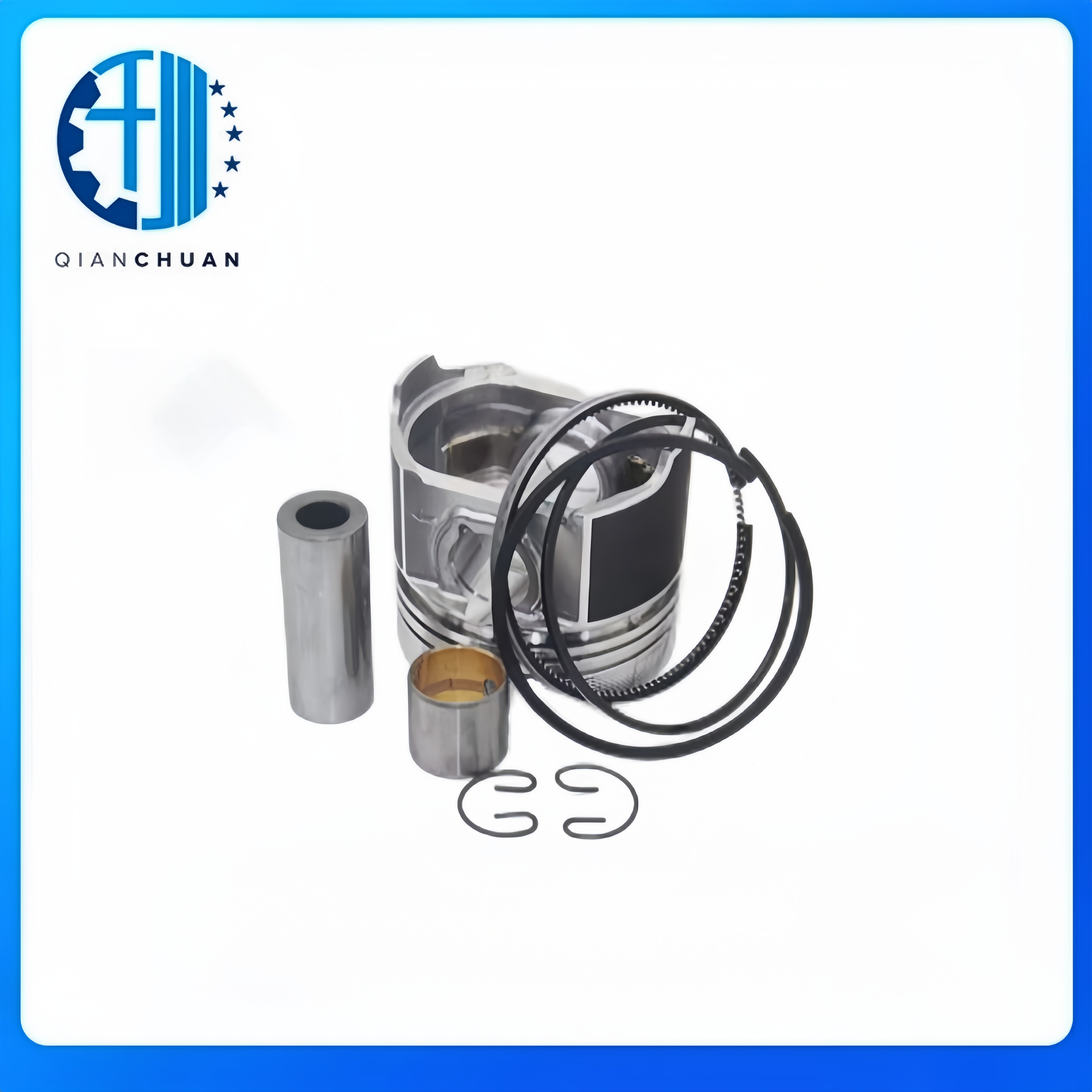 19227-2105 15201-21110 Piston Kit / RING 82MM For Kubota V1702 D1302 Engines