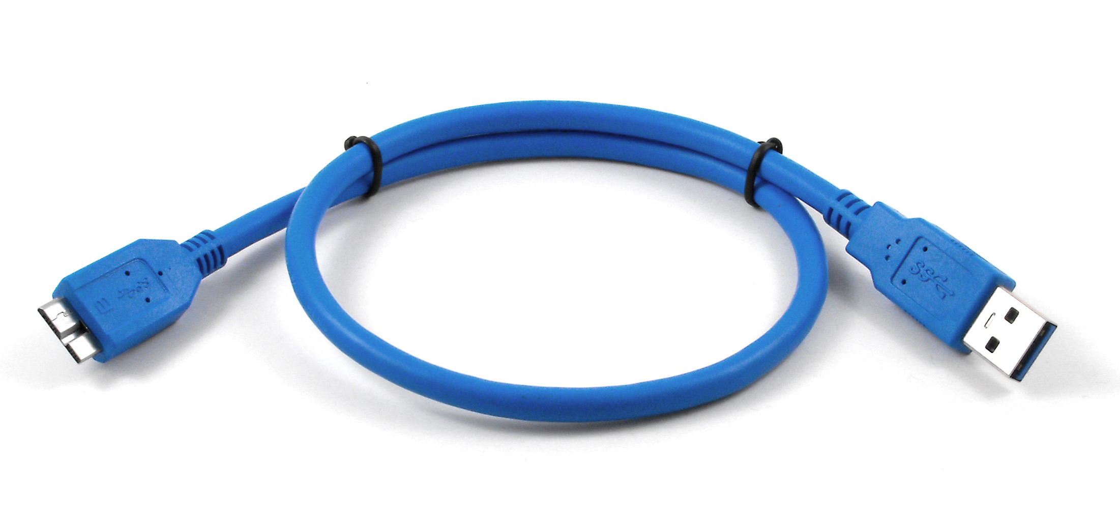 Blue USB3.0 A-type to USB3.0 micro B-type for print machine cable, 1.5m 2m 3m