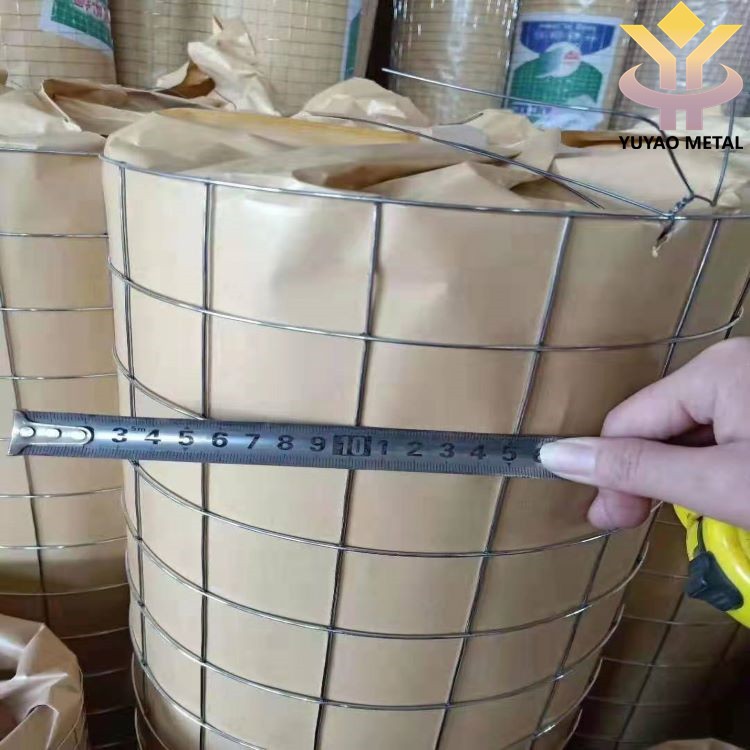 Square Hole 0.8m - 1.5m Height Welded Wire Mesh Rolls PVC Coated For Ram Wire