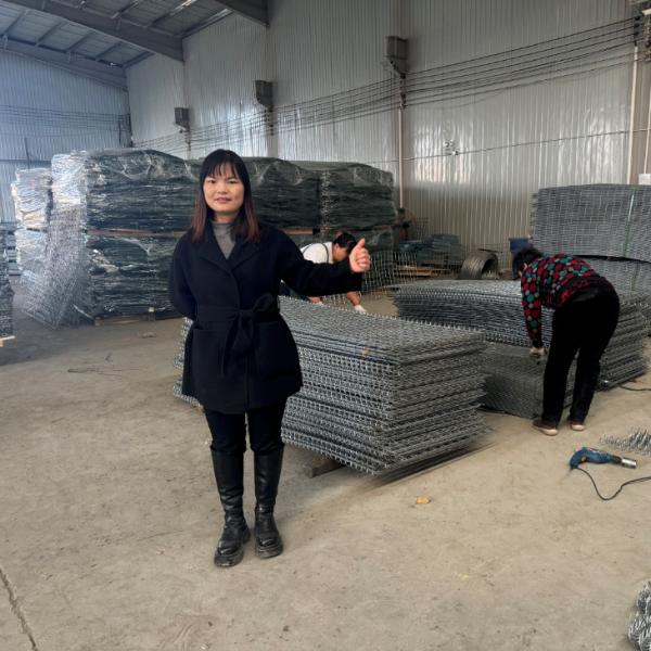 Mil 10 Durable Welded Gabion Defensive Barrier Bastion With Geotextile CE