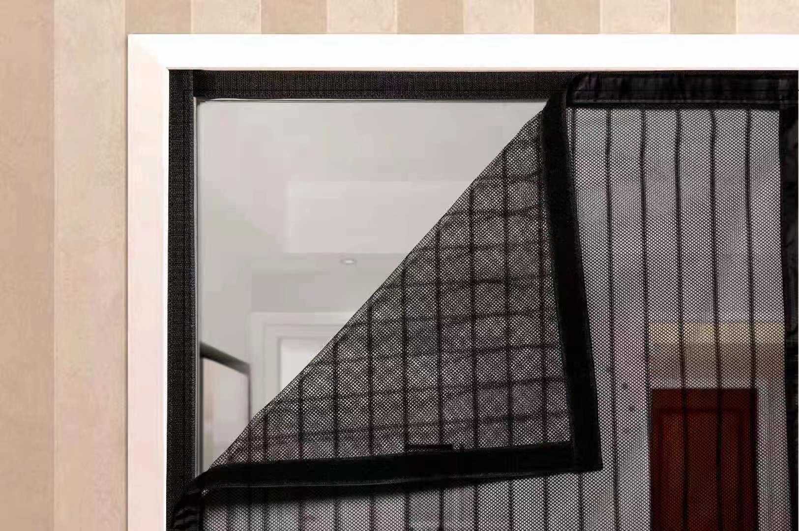 Versatile anti Mosquito magnetic mesh door curtain Net for Multiple Door Types