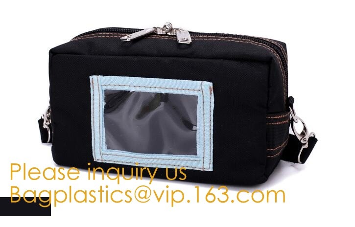 Bank Security Money Bags Tamper-Proof Tape Bank Cash Money Fabric Bag,Courier Safe Customized Security Pocket Bank Depos
