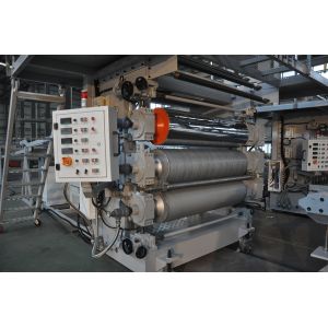 China HYPET PVC Plastic Marble Sheet Making Machine /Artificial Marble Board Production Line /Marble Plastic 3D Wall Panel Machine on sale