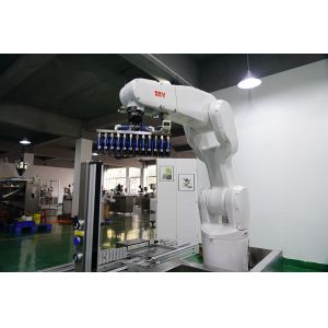 ABB Robot Full Automatic Lip Gloss Mascara Filling Capping Machine Production