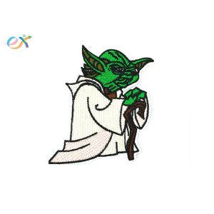 China Cartoon Characters Custom Made Embroidered Patches With Iron On Backing on sale