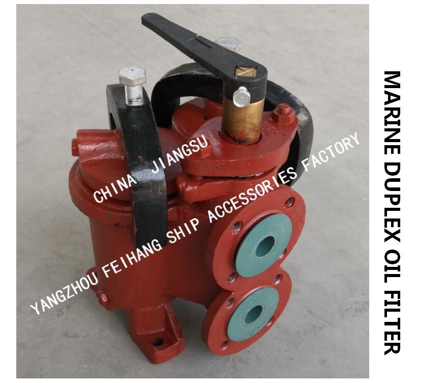 DUPLEX CRUDE OIL FILTER FOR FUEL OIL SEPARATOR EXPORT MODEL:FH-40A F7224