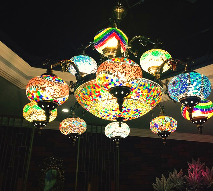 Mediterranean Style Decoration Handmade Turkish Pendant Light(WH-DC-23)
