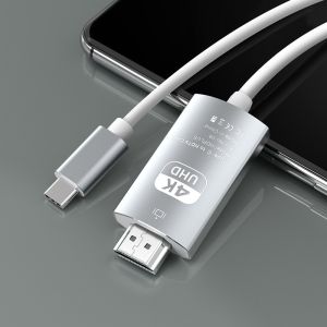  4K 60Hz Ultra High Definition TYPE C to HDMI Adapter Cable Manufactures