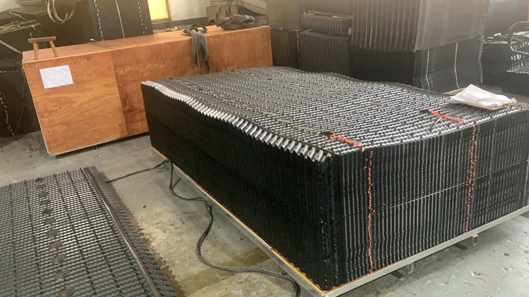 Cross Flow Cooling Tower Fill Media Replacement PVC Cooling Tower Fills
