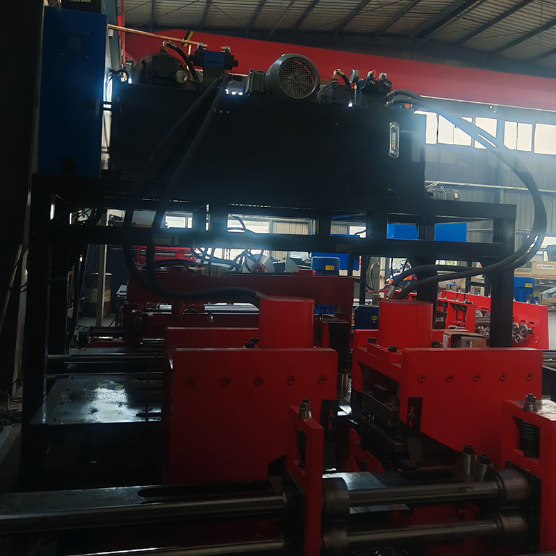 Custom Cable Tray Roll Forming Machine With Profiles And Hydraulic Cylinder Cutting Type