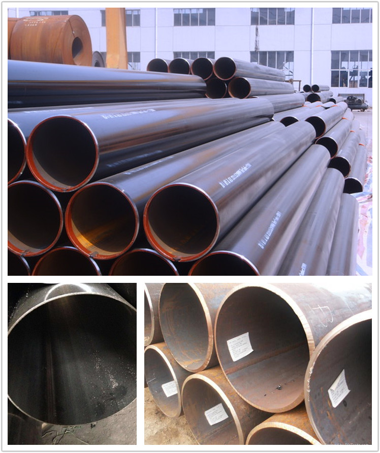 Large Diameter High Strength Steel Pipe 0.8 Mm - 12.75 Mm Spiral Welded Tube