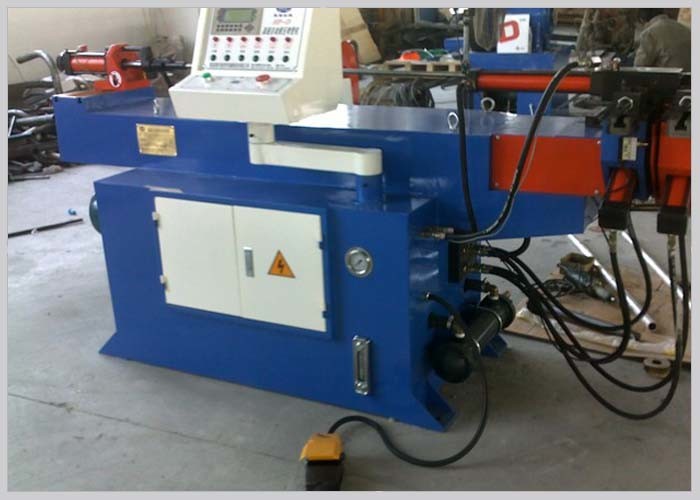 High Efficiency Hydraulic Pipe Bending Machine , Exhaust Pipe Bending Machine