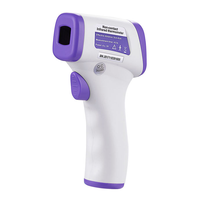 One Button Operation Non Contact Body Thermometer , Digital IR Infrared Thermometer