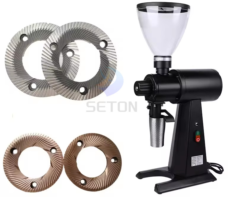 Stainless Steel Coffee Grinder Flat Burr Blade For Coffee Grinding