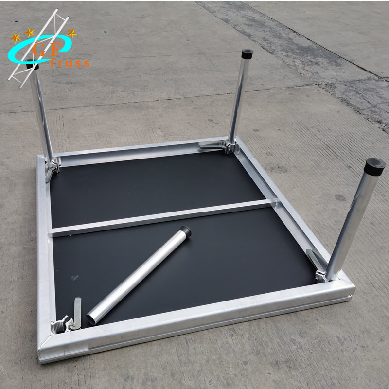 18mm plywood Wedding Aluminum Stage Platform 500KGS/sq.m
