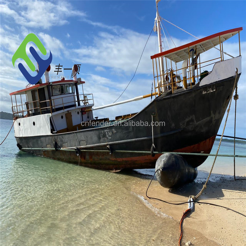 Reliable Protection Marine Rubber Airbag For Ship Launching Air Lift Bags