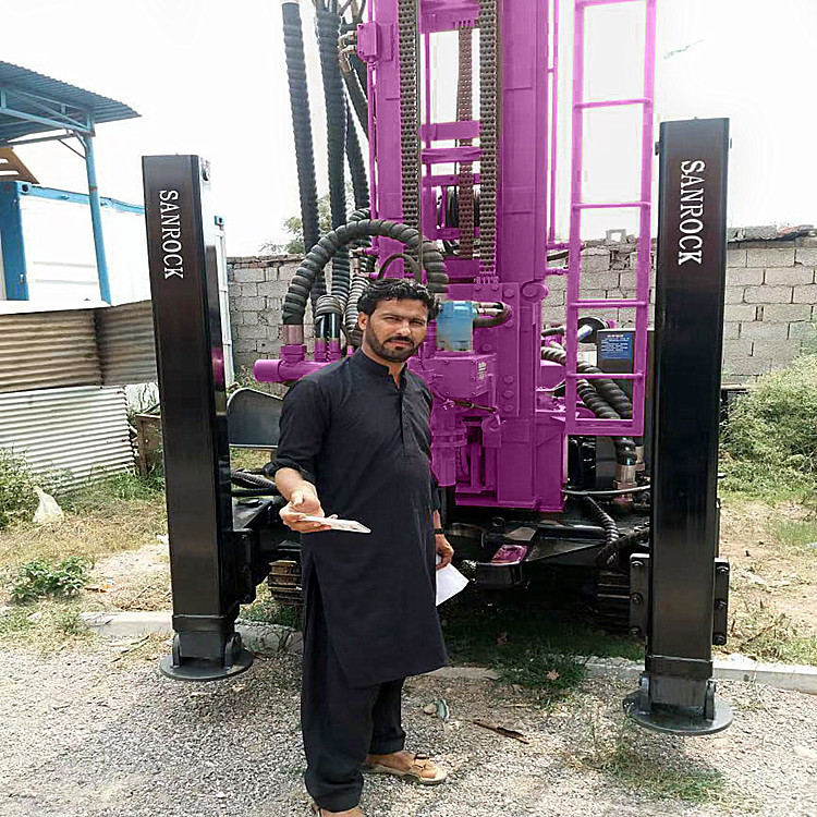 Crawler Water Well Drilling Rig Hydraulic Borehole Drilling Machine Water Well Drill Rig