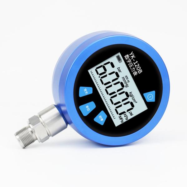 Calibration Digital Pressure Gauge High Accuracy LCD Display Dynamic Pressure