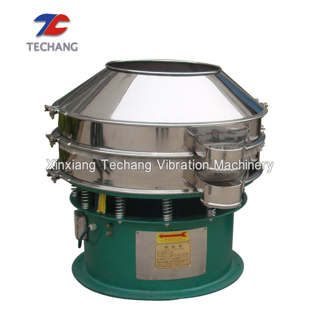 Juice Filtering 20KG/H Rotary Vibrating Screen Sieve Machine