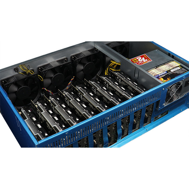 Ethereum 8pcs GPU Mining Rig Machine