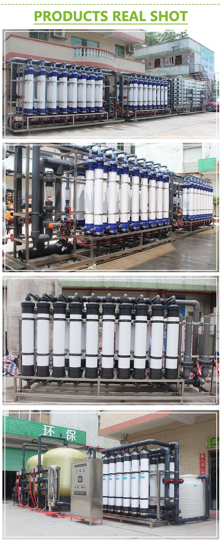 Anti Corrosion Plastic Connecting Pipe Seawater Desalination Equipment 500-2000L/Hour For Seawater Purification