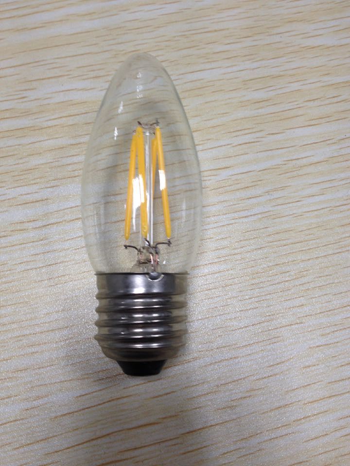 CHINA LED LIGHTING SUPPLIER CE LED CANDLE LIGHT BULB E26 120VOLT 220V E27 B22