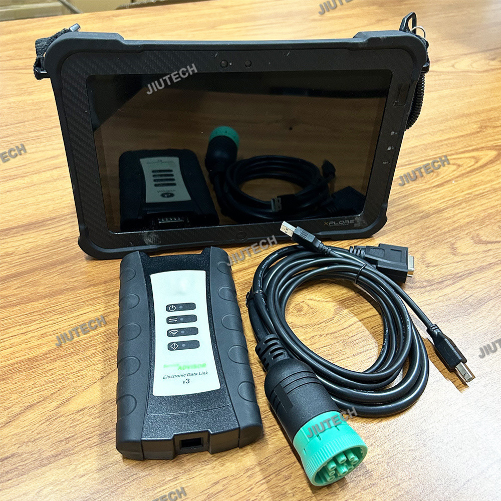 V5.3 AG CF Agriculture Construction Electronic Data Link EDL V3 Diagnostic kit Service Advisor EDL V3 scanner tool+CF19