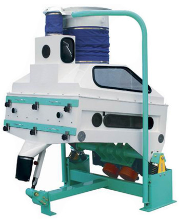 Modular 8TPH Suction Type gravity Rice Destoner Machine