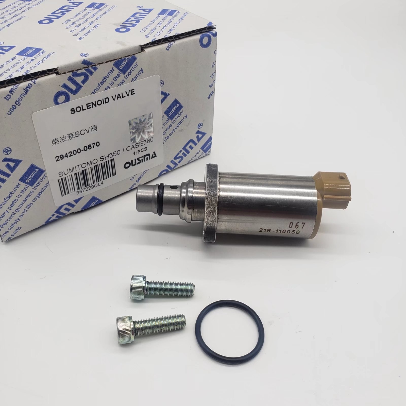 SCV 294200-0670 Excavator Solenoid Valve 2942000670 Sumitomo SH350 360
