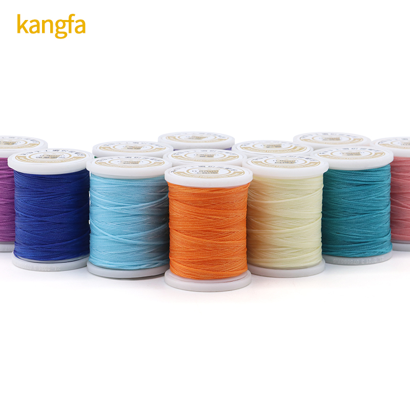 0.8mm Diameter Waxed Thread Set of 12 for Leather Sewing Long Stitching Made Easy