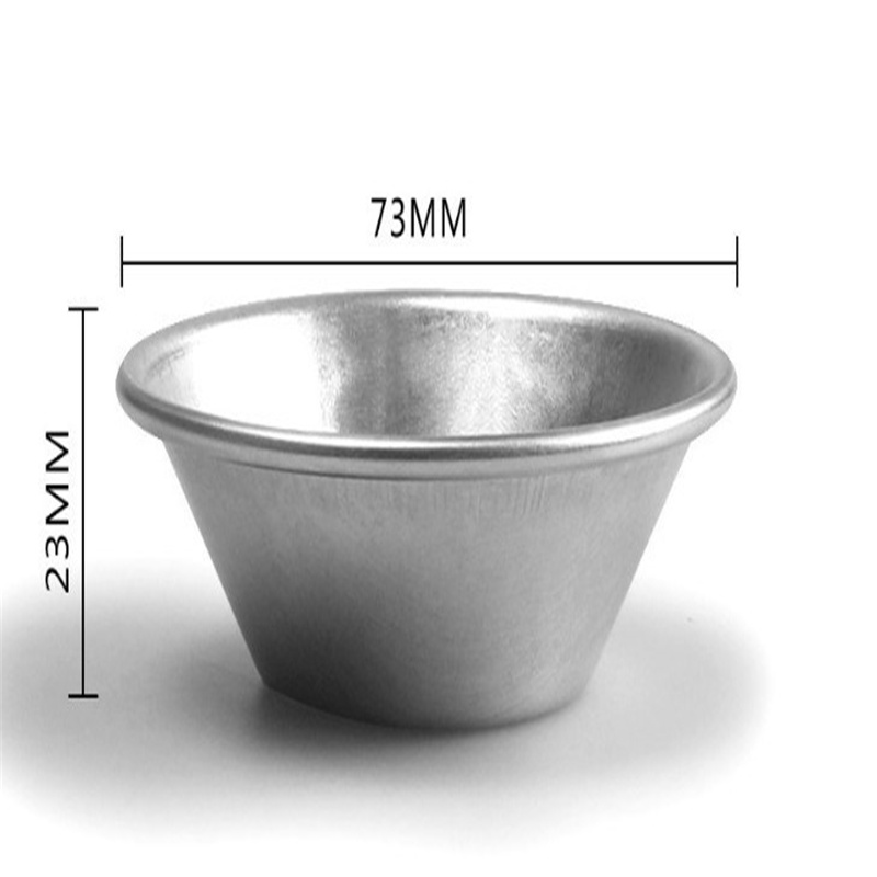 Round Shape Aluminium Alloy Deep Meat Burger Pan Pizza Pie Pan Tart Pan Mold for DIY Baking Accessories