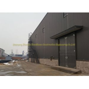 China Q345 Prefabricated Warehouse Steel Structure Garage ASTM BS DIN Standard on sale